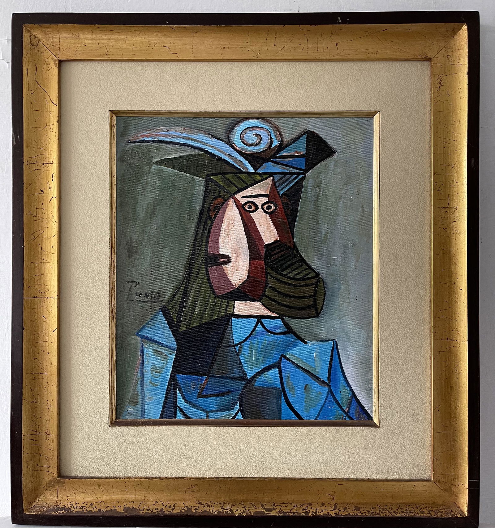 Pablo Picasso (Oil on Canvas Painting) in the style of (1 of 6)
