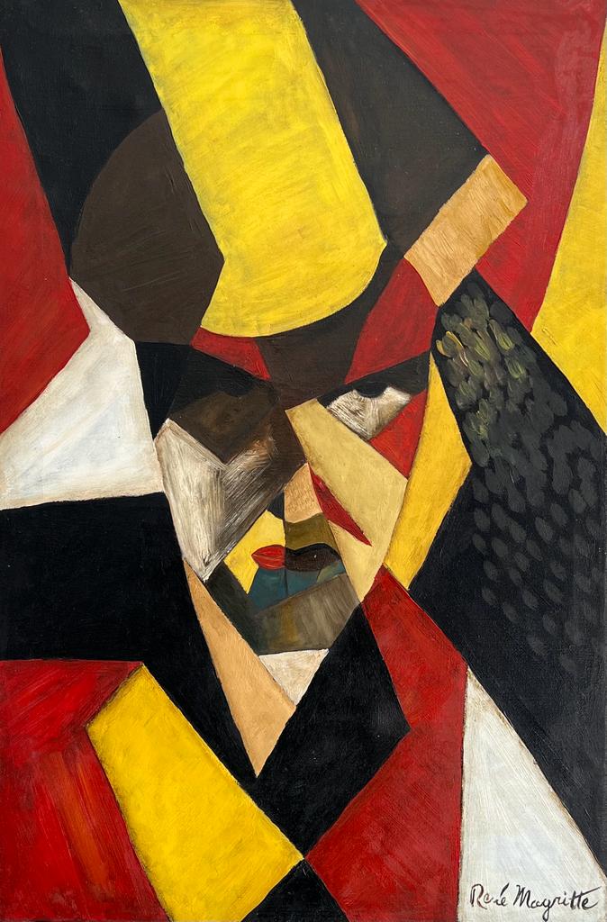 RenÃ© Magritte (Oil on Canvas Painting) in the style of (1 of 6)