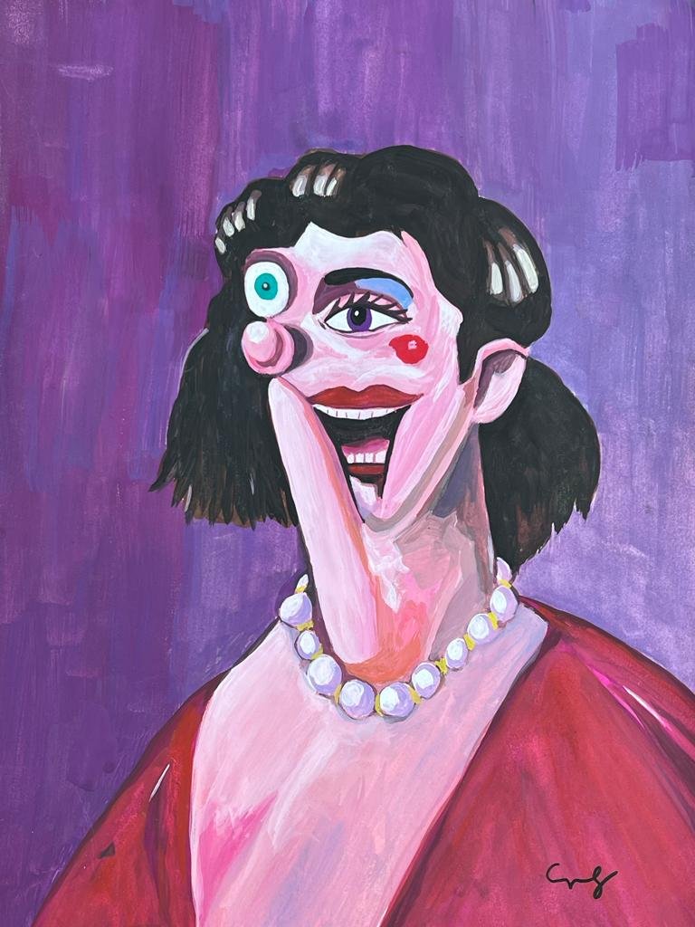 George Condo - Painting on paper (1 of 4)