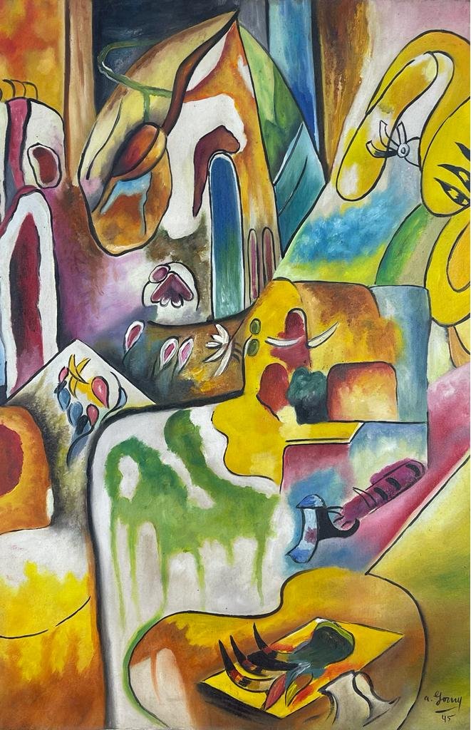 Arshile Gorky - Oil Painting on Canvas (1 of 4)