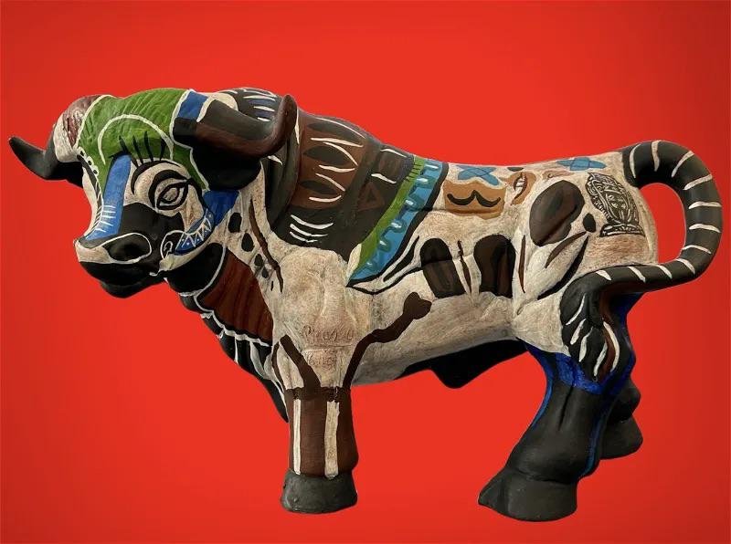 PABLO PICASSO CERAMICS (1881-1973),  BULLFIGHTING (1 of 5)