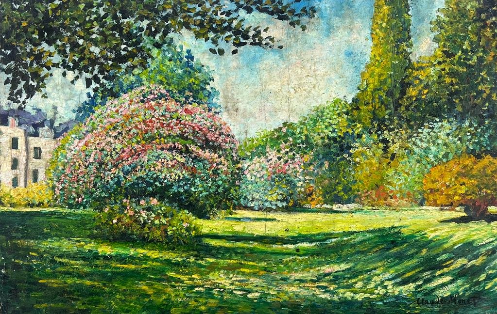 Claude Monet (Oil on Canvas Painting) in the style of (1 of 4)