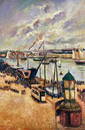 Camille Pissarro (Oil on Canvas Painting) in the style of