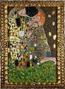 Gustav Klimt (Oil on Canvas Painting) in the style of