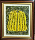 Yayoi Kusama Japanese (Acrylic on Canvas Painting) in the style of