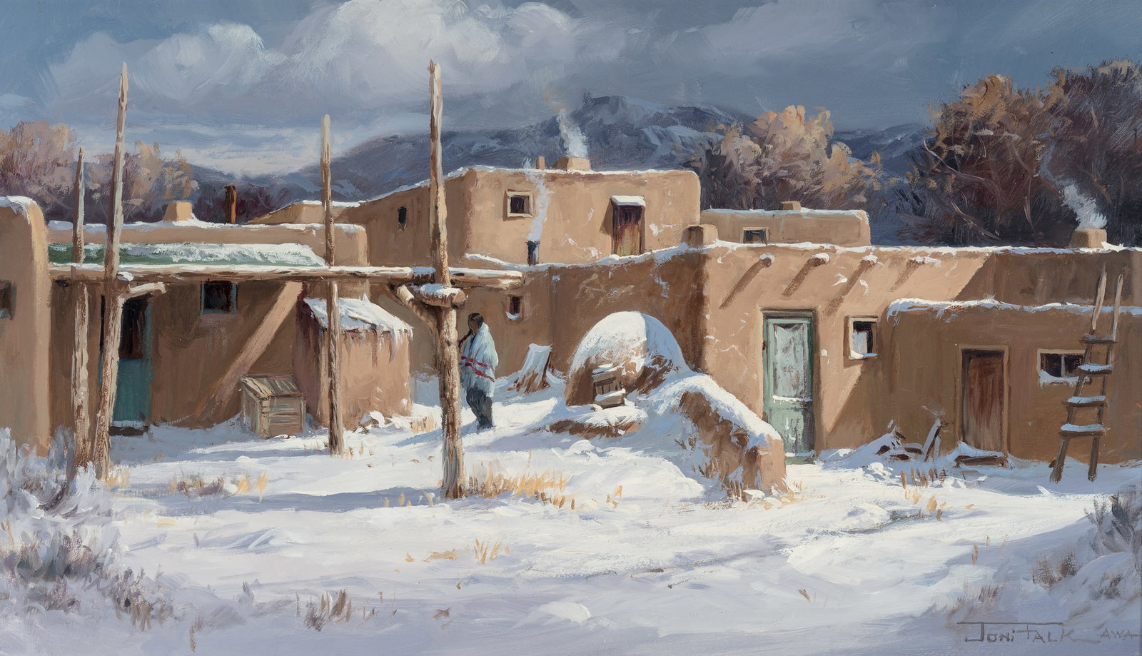 Joni Falk (b. 1933) Winter Serenity (1 of 4)