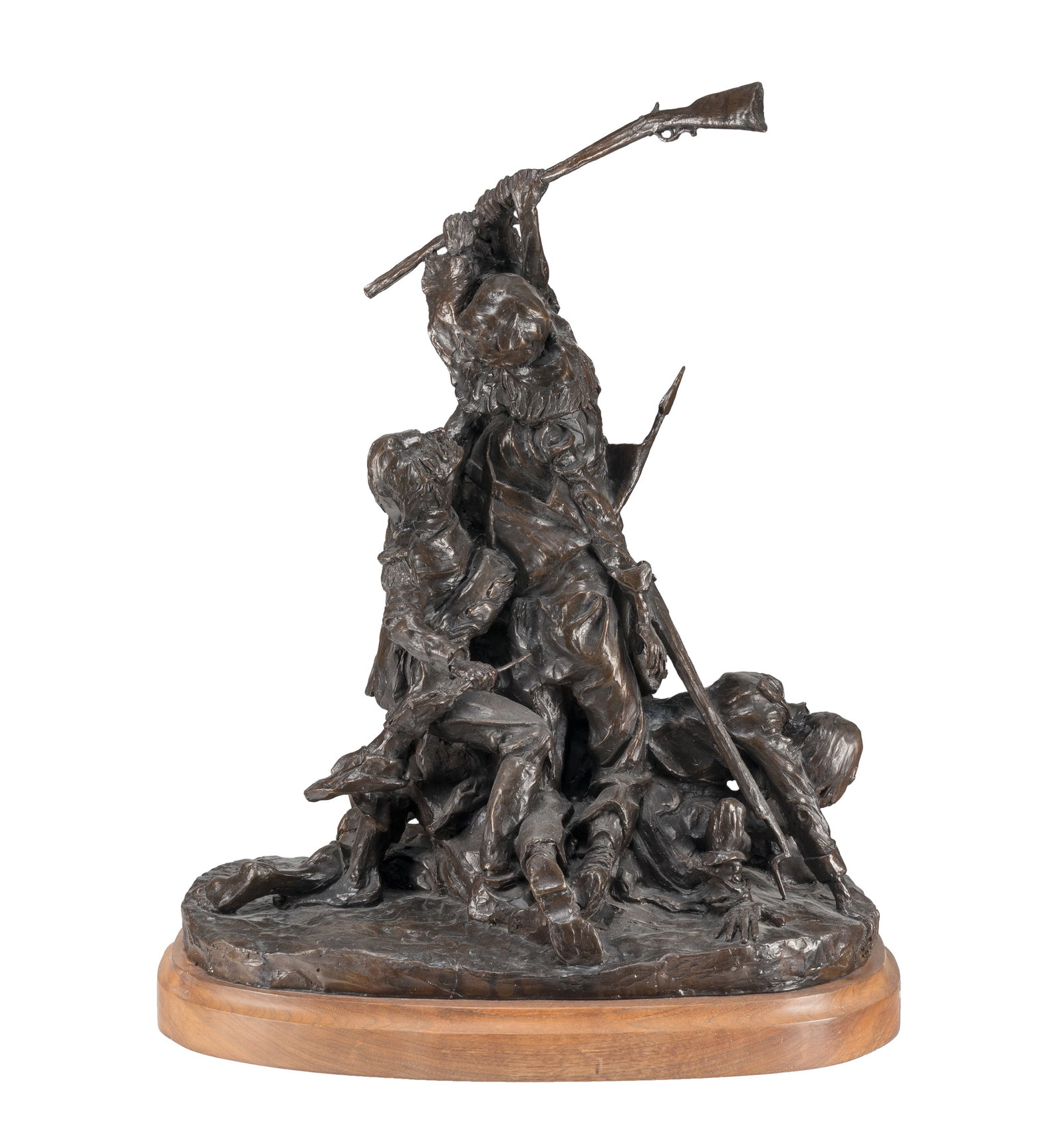 Fritz White (1930 - 2010) And Crockett Finally Fell (1 of 4)