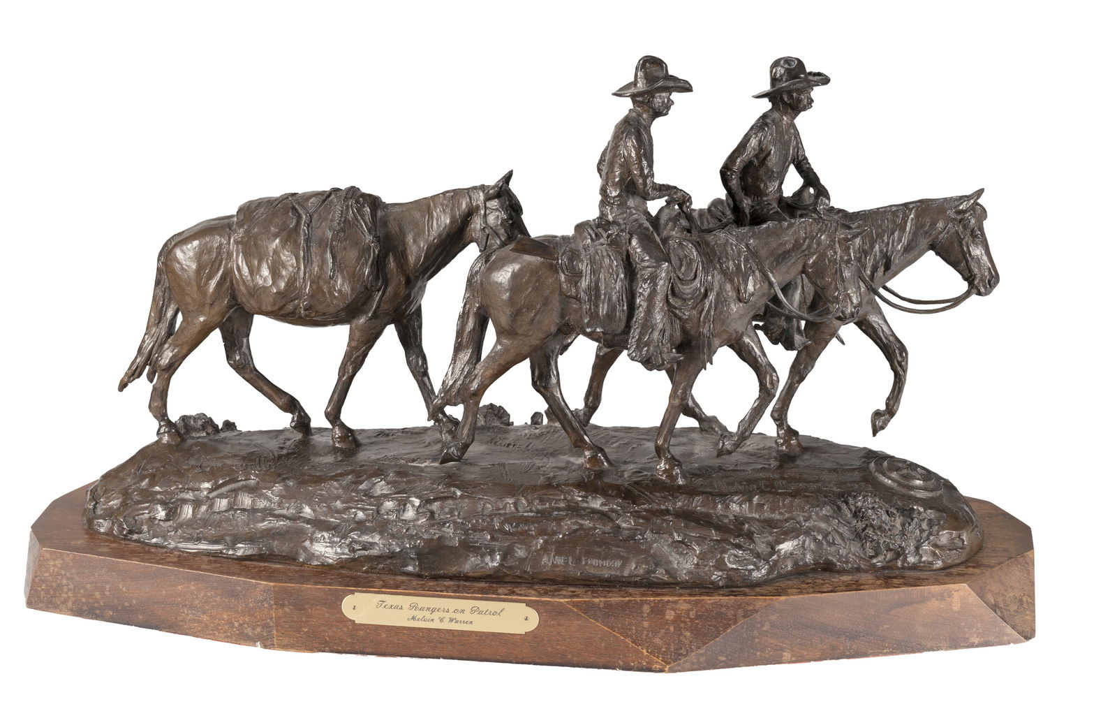 Melvin Charles Warren (1920 - 1995) Texas Rangers on Patrol, 1972 (1 of 4)