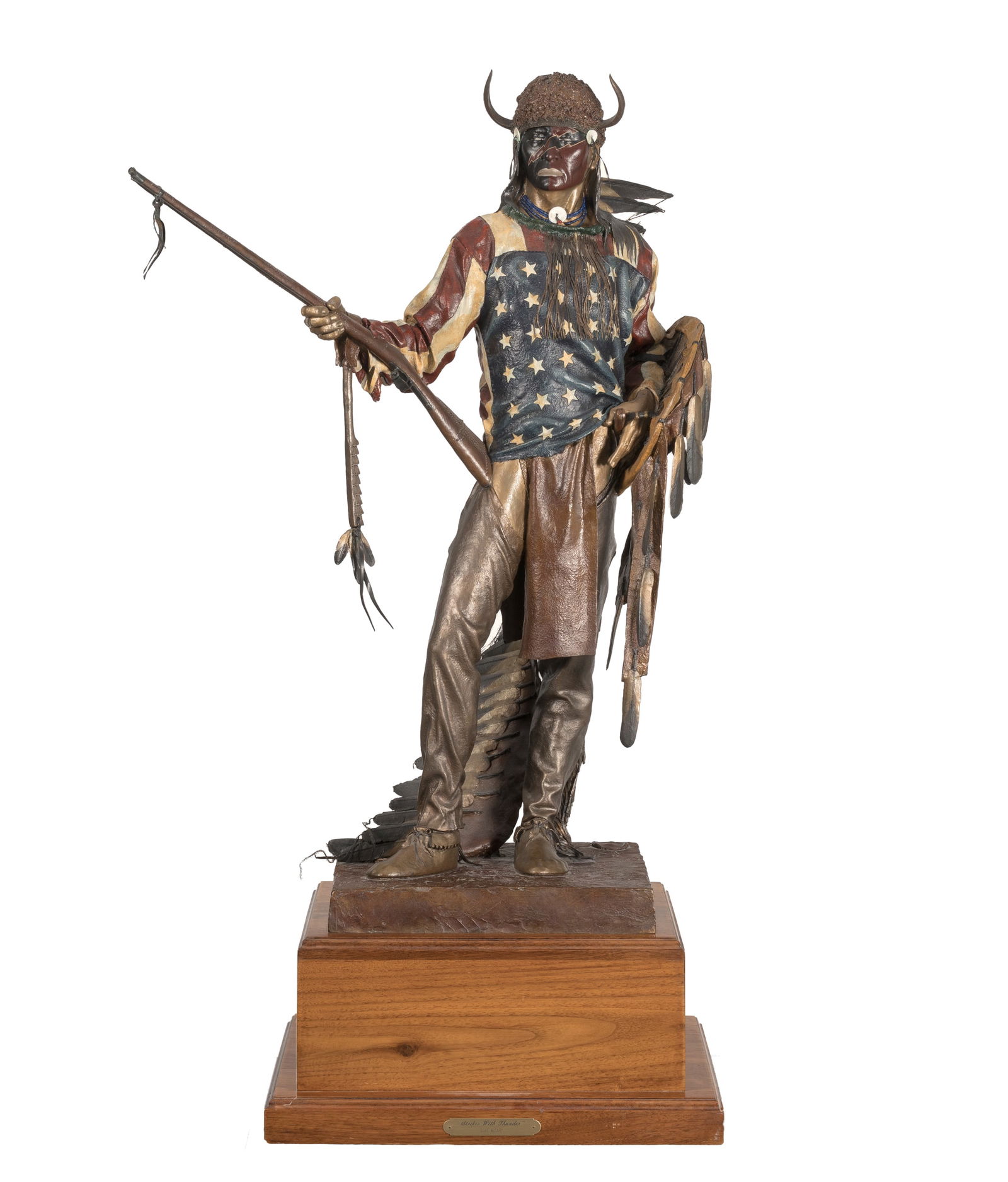 Dave McGary (1958 - 2013) Strikes with Thunder, (Masterwork), 1989 (1 of 3)