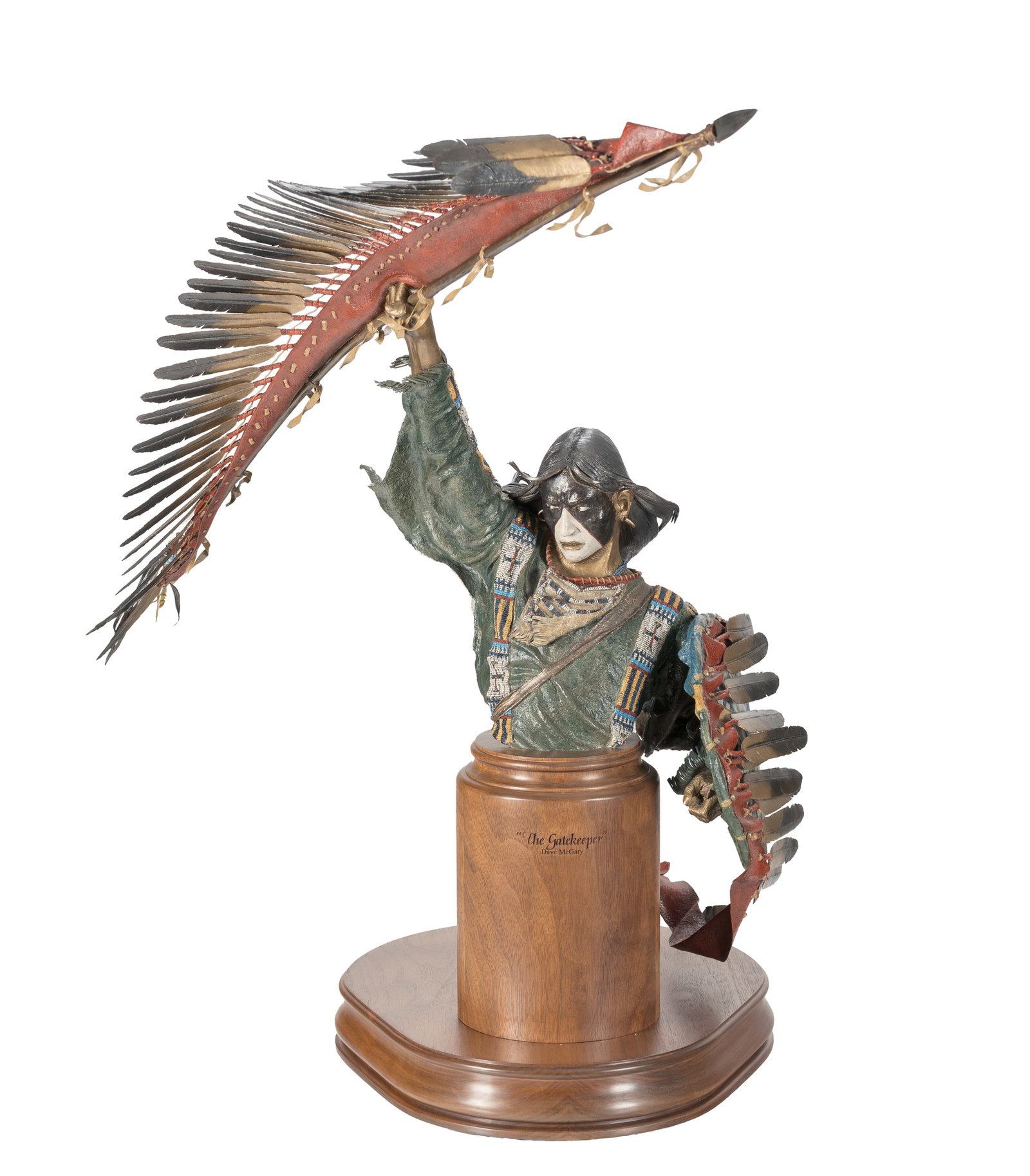 Dave McGary (1958 - 2013) The Gatekeeper, (Bust), 2006 (1 of 3)