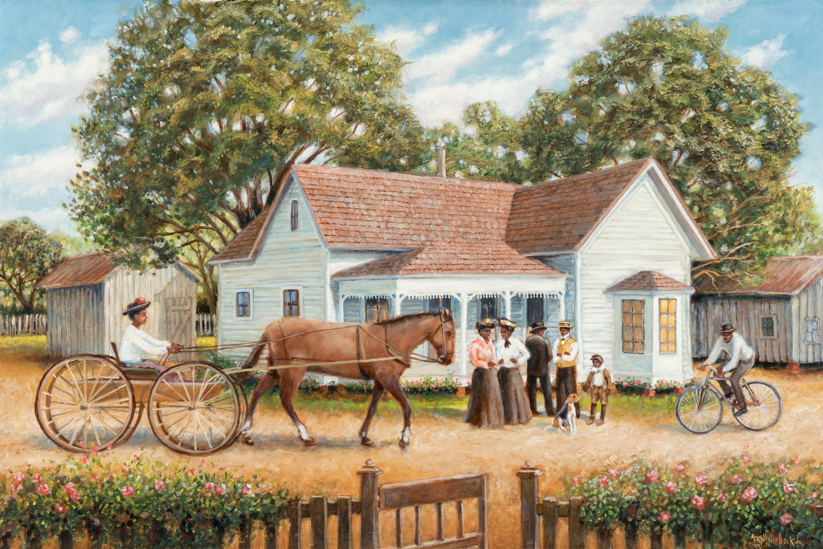 Arthello Beck, Jr. (1941 - 2004) Sunday Afternoon Commute, 2003 (1 of 4)