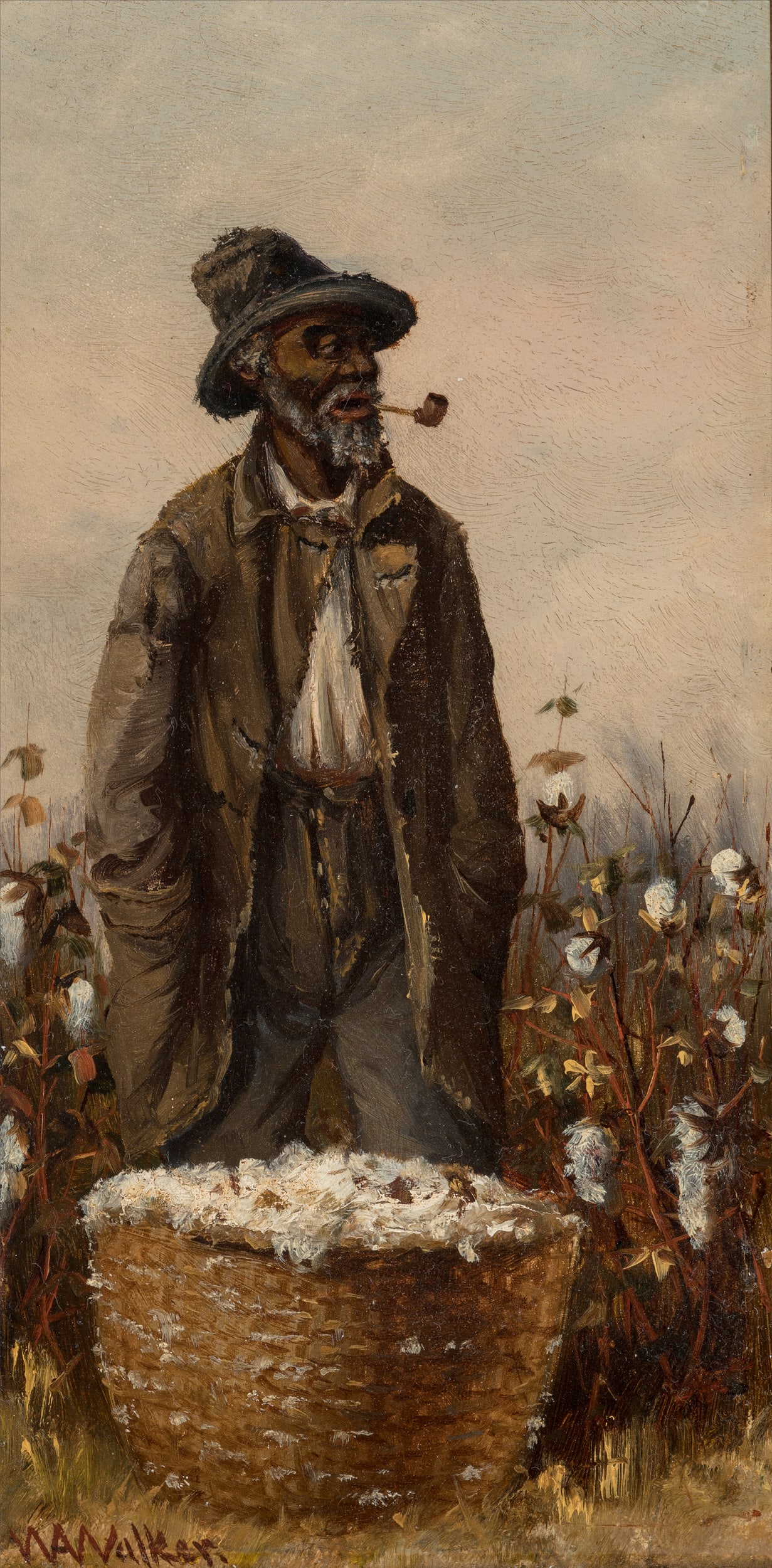 William Aiken Walker (1838 - 1921) Cotton Field Worker (1 of 4)