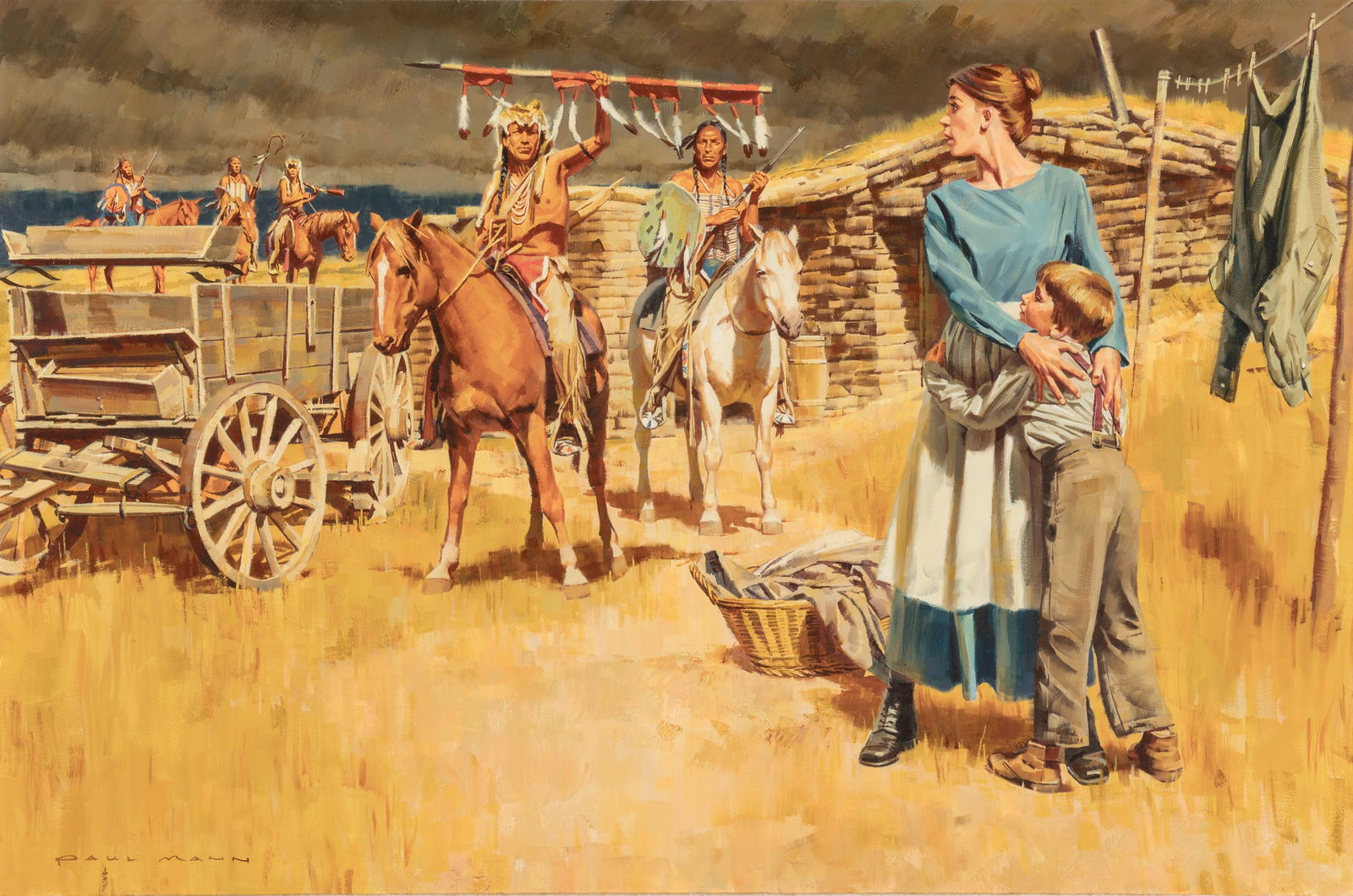 Paul Mann (b. 1955) Surprise Encounter, 2005 (1 of 4)