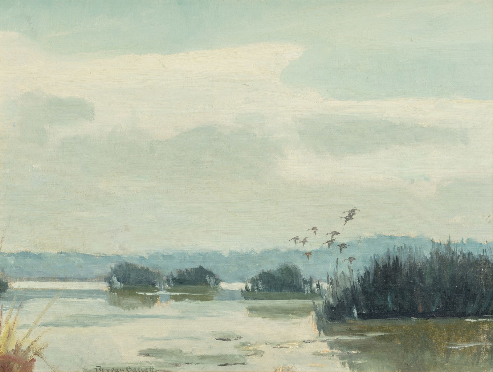 Reveau Mott Bassett (1897-1981) Evening (1 of 5)