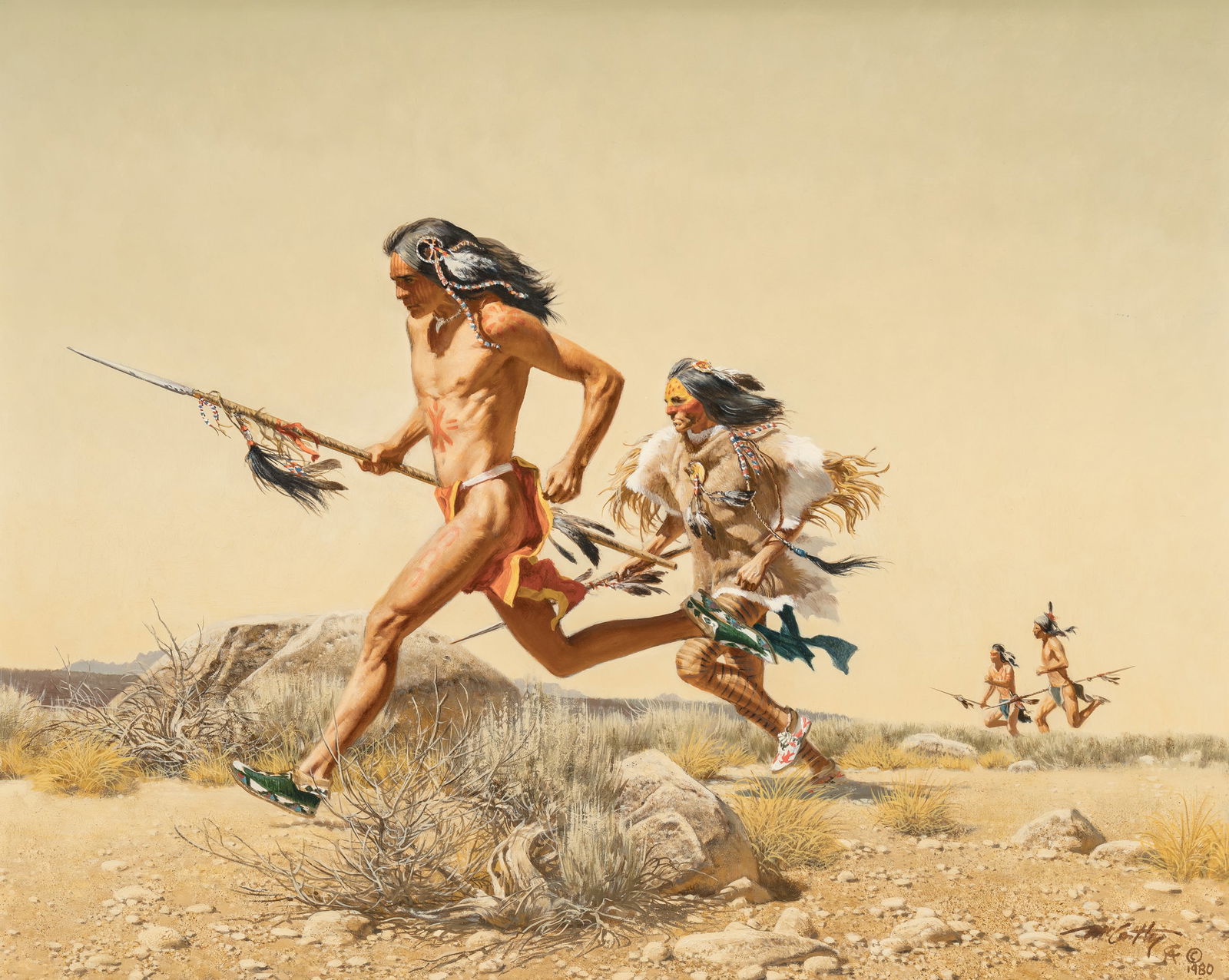 Frank McCarthy (1924-2002) The Pursuit, 1980 (1 of 6)