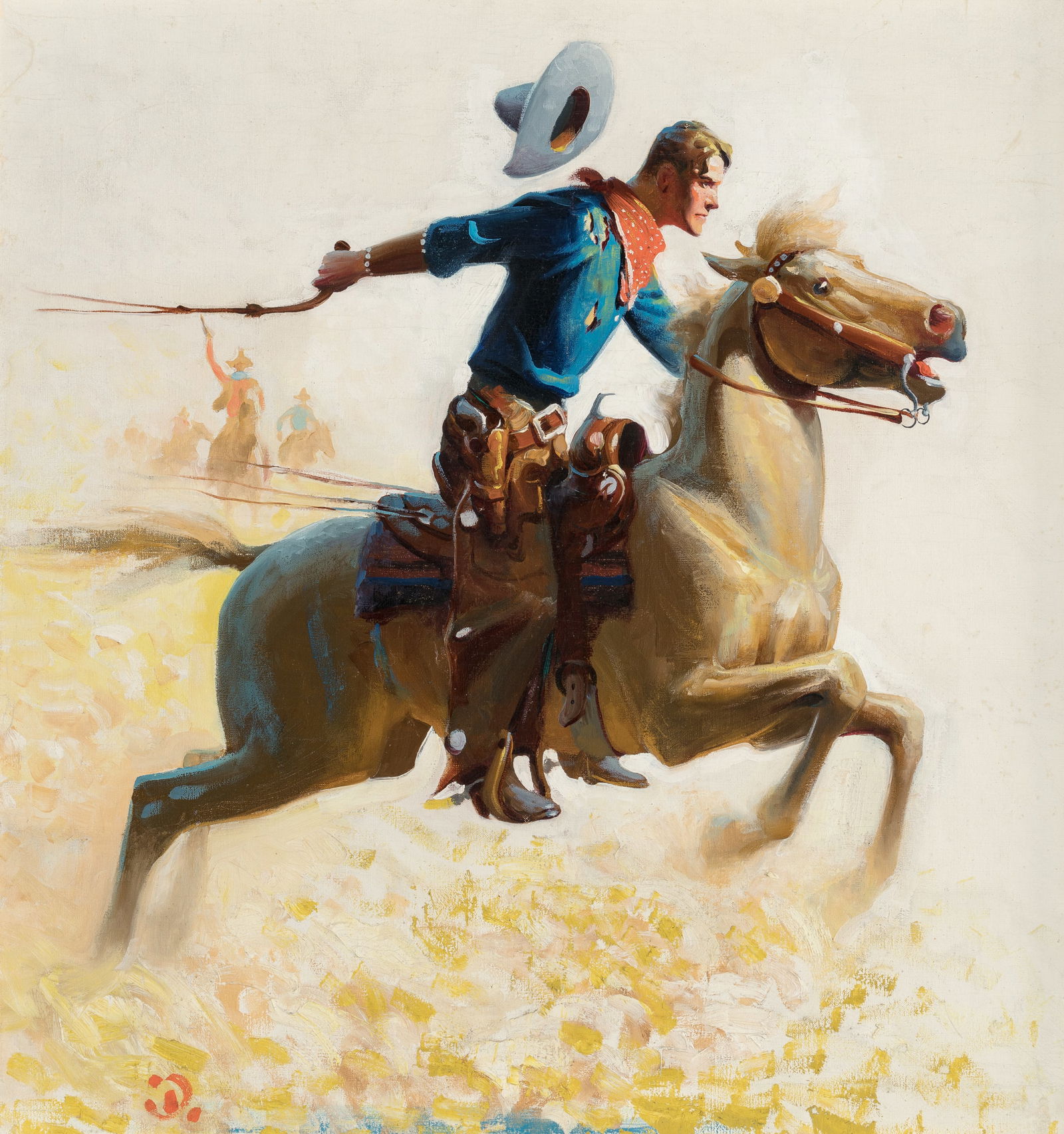 Gerard Curtis Delano (1890-1972) Pinto Martin, 1932: Gerard Curtis Delano (1890-1972) Pinto Martin, 1932 oil on canvas 24.75 x 23.25 inches 30 x 28.25 inches (frame) artist's monogram lower left Gerard Curtis Delano, a Massachusetts native, found his ar