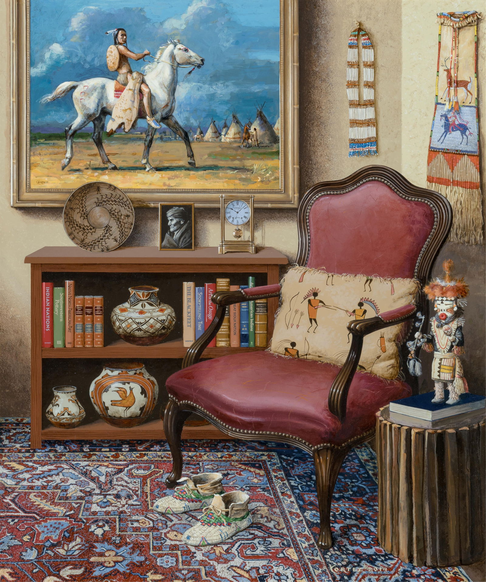Jenness Cortez (b. 1944), The Medicine Horse, 2014 (1 of 5)