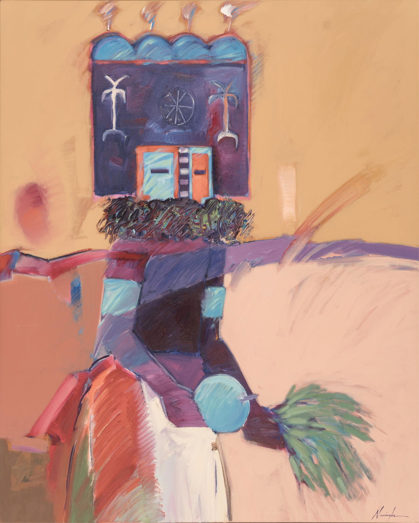 Dan Namingha (b. 1950), Hemis Dancer, 1986 (1 of 5)