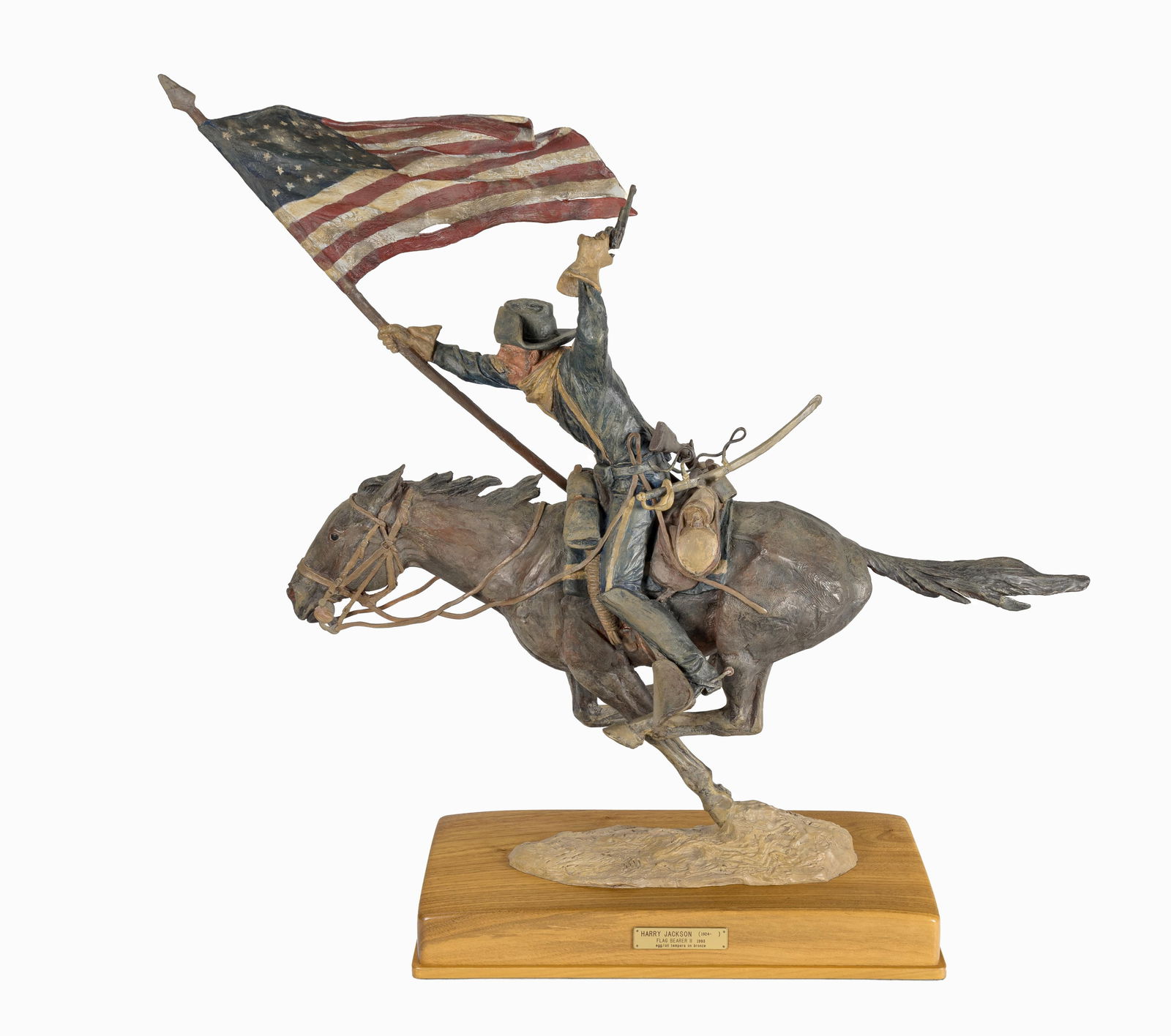 Harry Andrew Jackson (1924-2011), Flag Bearer II, 1992 (1 of 7)