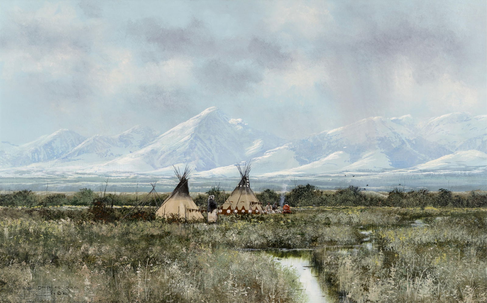 Douglas Ricks (1954-2003), Lost River Camp, 1982 (1 of 5)