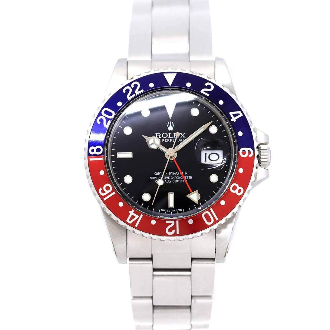 ROLEX GMT Master 16750 Serial 9 Red and Blue Bezel Automatic Mens (1 of 6)