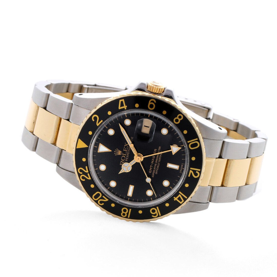 Rolex GMT Master Oyster Perpetual 16753 Self-Winding Stainless Steel Men's Watch (1 of 6)