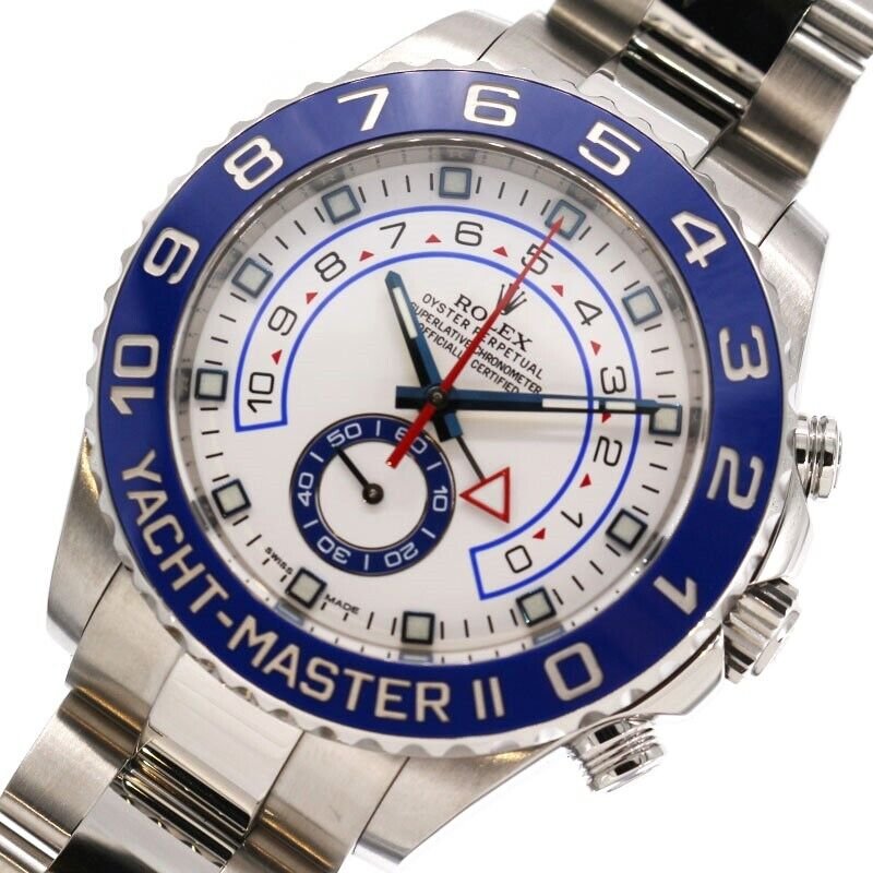 Rolex Yacht Master 116680 Stainless Steel Automatic White Dial Men's Watch (1 of 5)