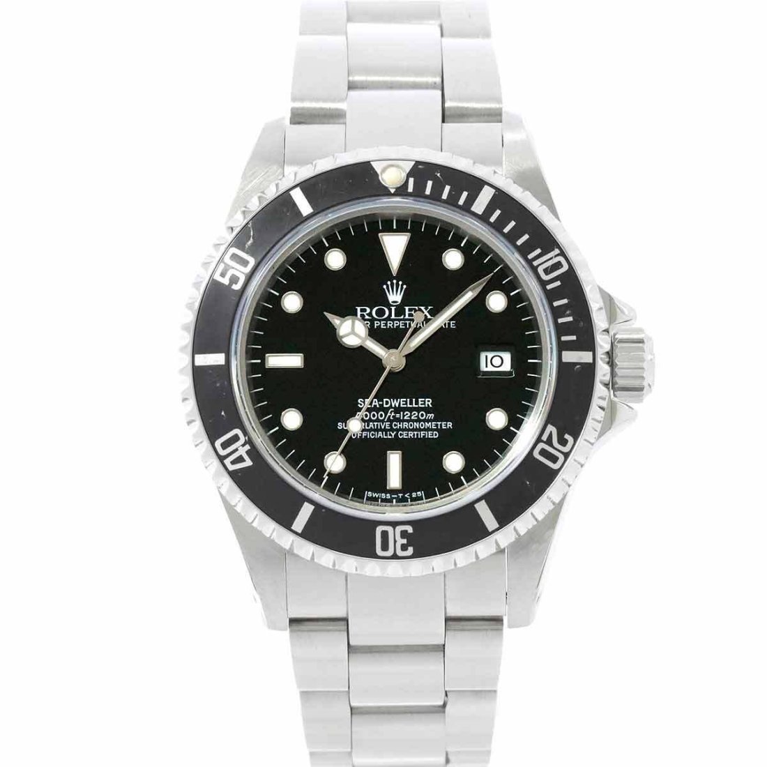 ROLEX Sea-Dweller 16600 Serial A Date Automatic Black Dial Mens Watch (1 of 4)