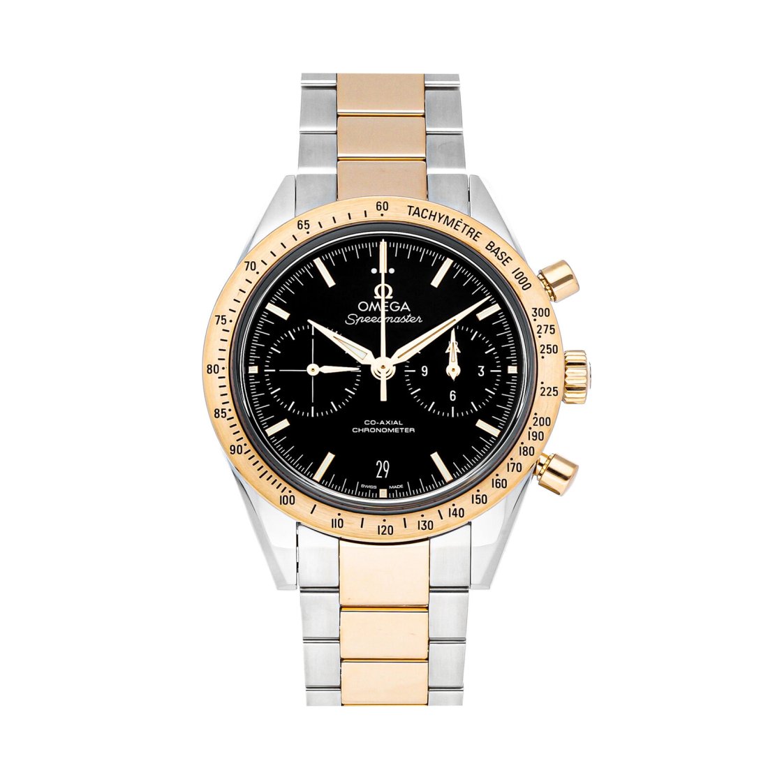 Omega Speedmaster 57 Chrono Auto Steel Gold Mens Watch Date 331.20.42.51.01.002 (1 of 5)