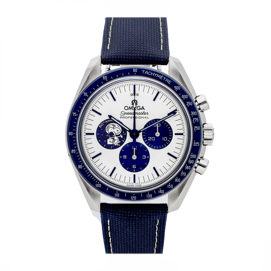 Omega Speedmaster Chronograph Silver Snoopy Award 42mm Watch 310.32.42.50.02.001 (1 of 4)