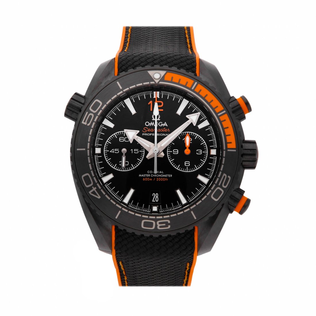 Omega Seamaster Planet Ocean Chrono Auto Ceramic Mens Watch 215.92.46.51.01.001 (1 of 5)