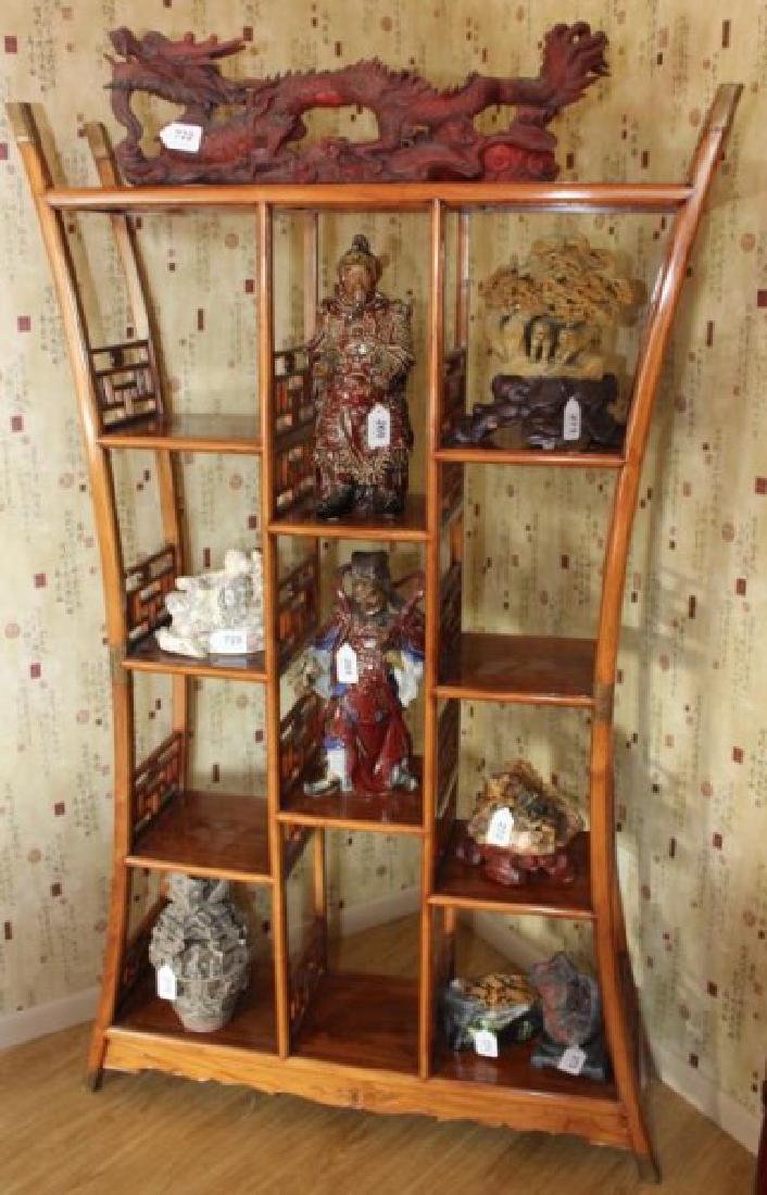 Chinese display stand 80"x49"x13" (1 of 6)