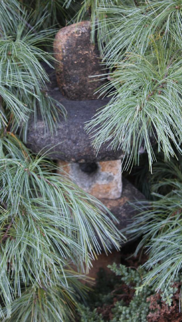 Thai granite garden sculpture; 16" x 32" (1 of 1)