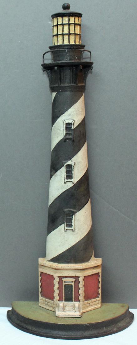 CI lighthouse door stop; 8.5" x 22" (1 of 1)