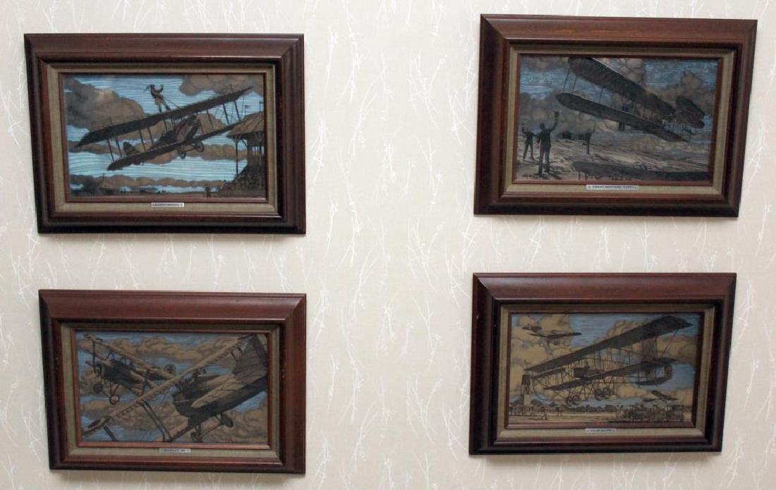 set of 4 Limited Edition Silver scenes issued by The (1 of 5)