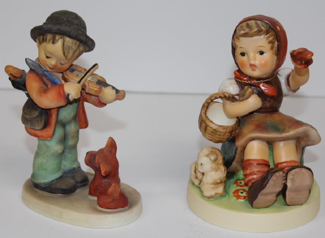 (2) Hummel figures, "Puppy Love" #1, 5" & "Auf (1 of 4)
