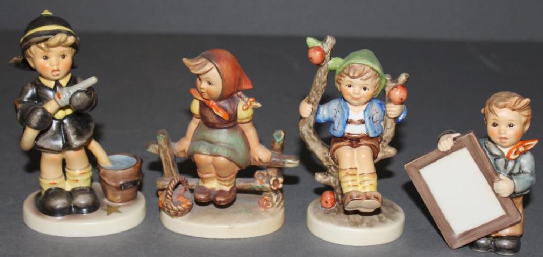 (4) Hummels- "Fire Fighter" #2030 1997 Limited Edition (1 of 8)