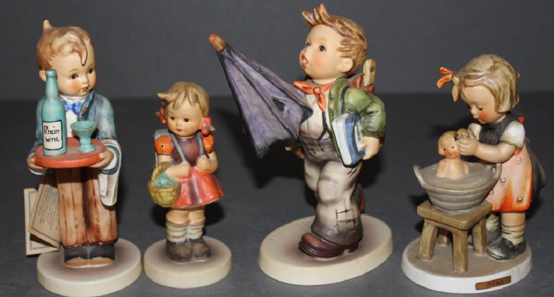 (4) Hummels - "Waiter" #154/0, with Hummel certificate, (1 of 5)