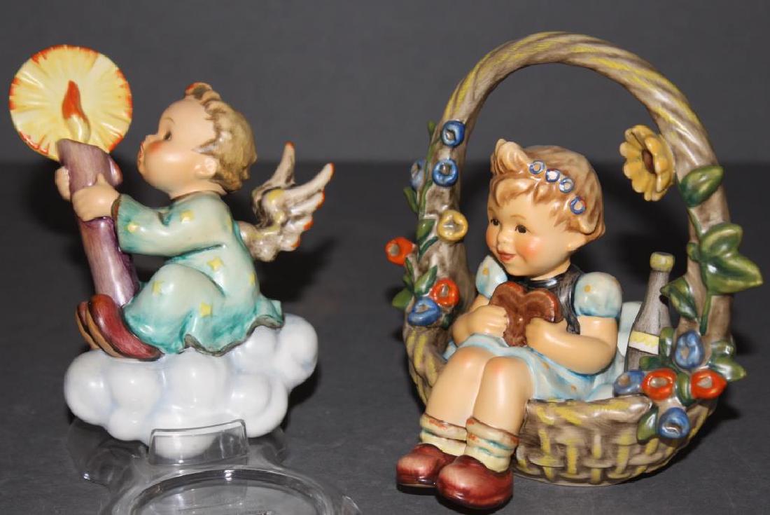 2 Hummels - "1979-2004-25" Angel with candle #323 1955, (1 of 4)