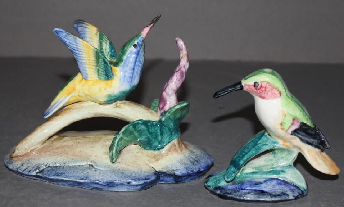 2 Stangl bird figurines & Stangl hummingbird covered (1 of 5)