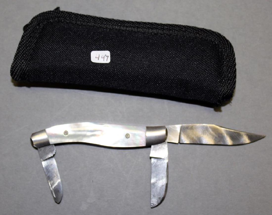 Bailey Bradshaw Custom Damascus knife, 4.75" (1 of 1)