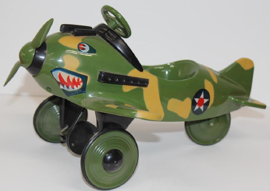 2 airplanes- camo minia airplane pedal car "Xonex" Ltd. (1 of 2)