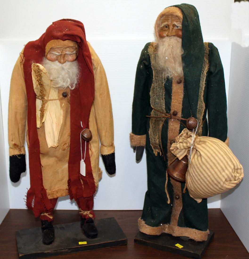 (2) Belsnickles (Old Santas): (2) Belsnickles (Old Santas)
