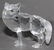 Swarovski Crystal - Wolf A7550NR000002, 2.5"long x 2"