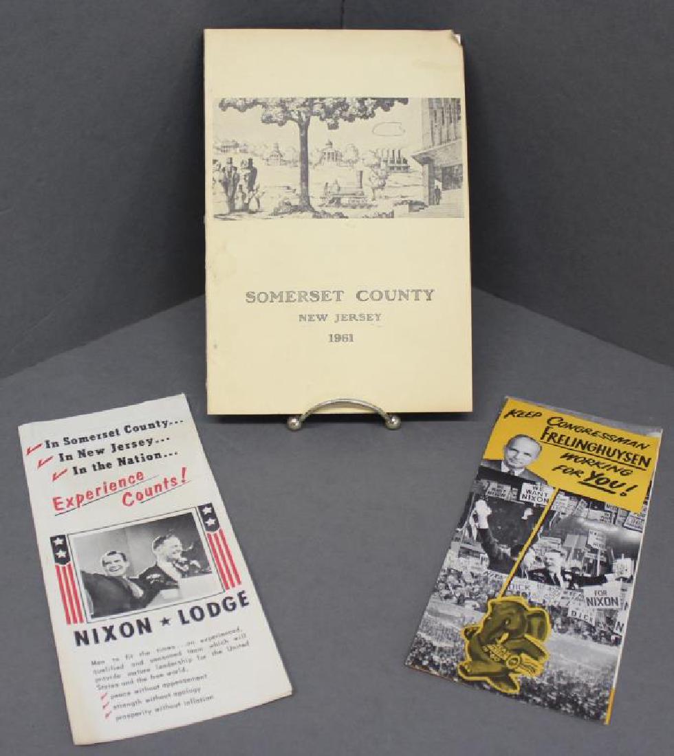(2) 1960 election brochures - Nixon Lodge Somerset (1 of 1)