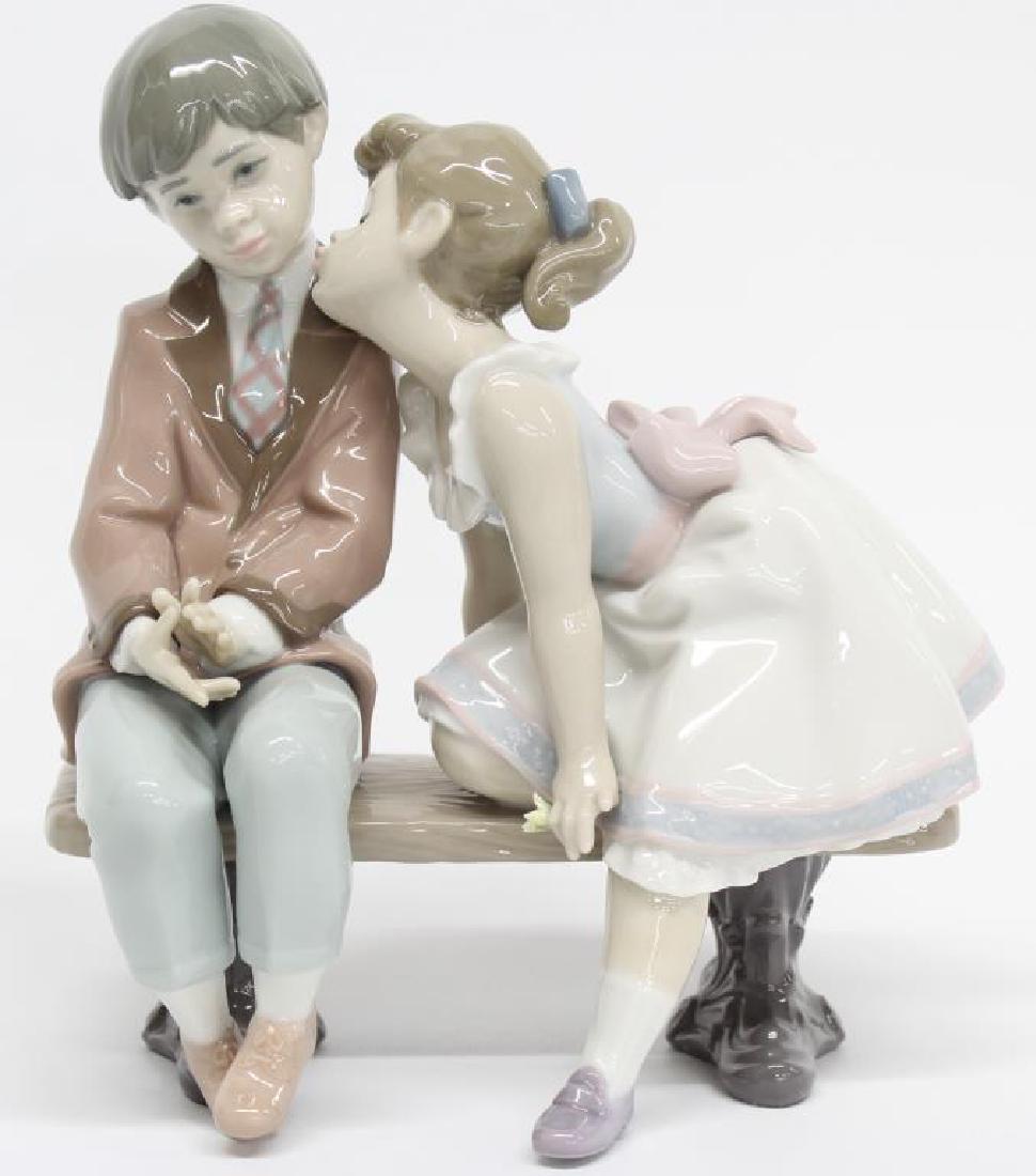 Lladro figurine "Ten and Growing" 07635, 7" long x 7.5" (1 of 1)