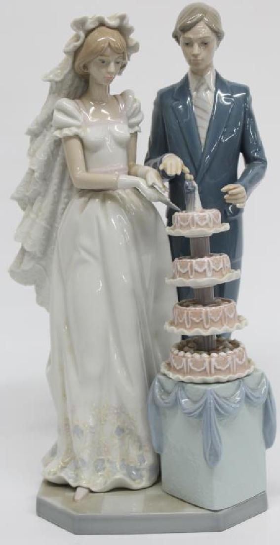 Lladro figurine "Wedding Cake" 5.587, 13" high, (1 of 1)