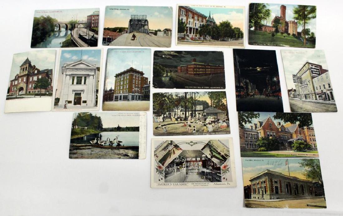 (15) postcards -- Allentown, PA. including Linden St., (1 of 1)