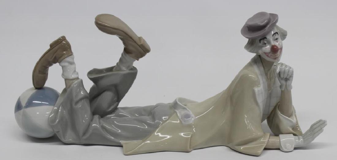 Lladro Figurine "Clown" 4.618, 14.5" long, OB (1 of 1)