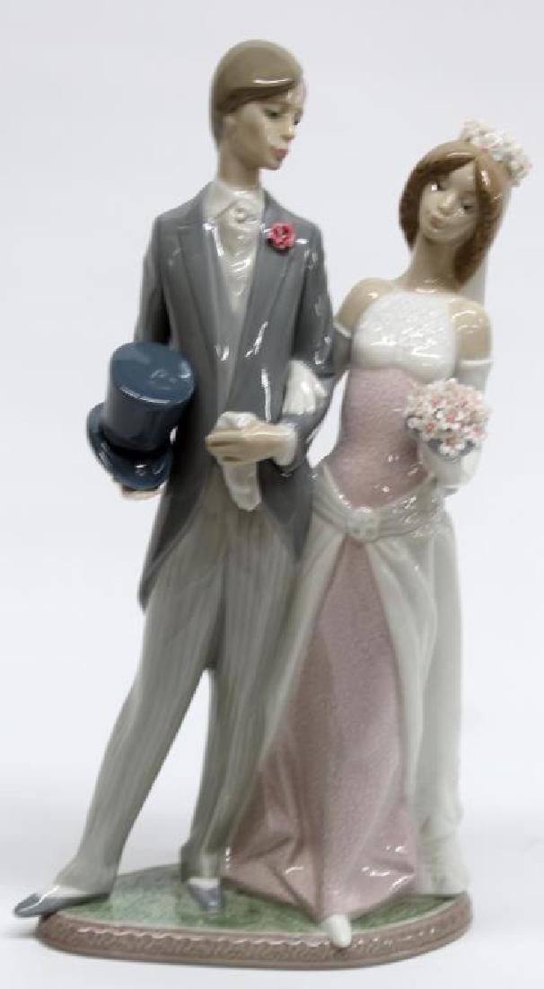 Lladro Figurine "Wedding" 1.404, 12" high, orig.bx (1 of 1)